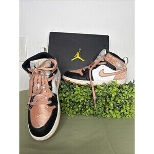 Nike Air Jordan 1 Sneaker 3Y Mid PS Light Madder Root Pink Coral Shoes Dm9078108